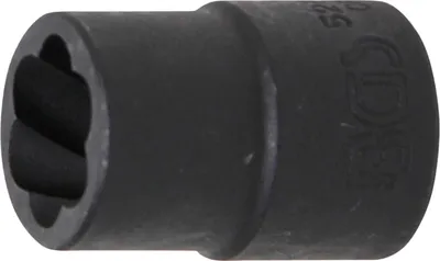 Immagine prodotto di BGS Chiave a bussola a profilo elicoidale / estrattore di viti con attacco quadro 12,5 mm (1/2") SW 14 mm - 5266-14