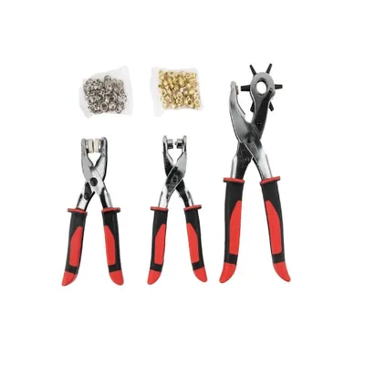 Produktbild von Powerfix Profi Lochzangen Set 128-tlg.