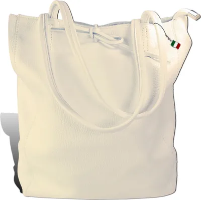 Produktbild von Florence Tasche beige Leder Shopper D2OTM107I