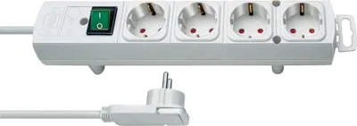 Produktbild von brennenstuhl Steckdosenleiste "Comfort-Line Plus" 4-fach weiß