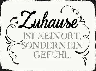 Produktbild von vianmo Holzschild 30x40 cm Zuhause ist kein Ort sondern ein