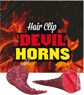 Produktbild von Teufelshörner Haarspangen Kostümzubehör