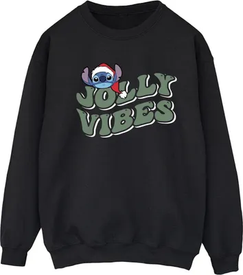Produktbild von Disney - "Jolly Chilling Vibes" Sweatshirt für Damen BI23158 (5XL) (Schwarz)