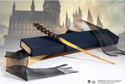 Produktbild von Noble Collection Fantastische Tierwesen Replik Von Abeforth Dumbledores Zauberstab Von Ollivander Golden Golden One Size