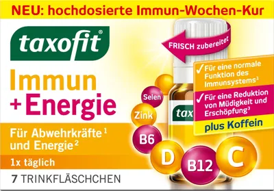 Produktbild von Taxof.Immun&Energie 7Trinkflaschen