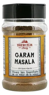 Immagine prodotto di Thiercelin Garam Masala 130g – Miscela aromatica di spezie indiane per curry, carne e verdure