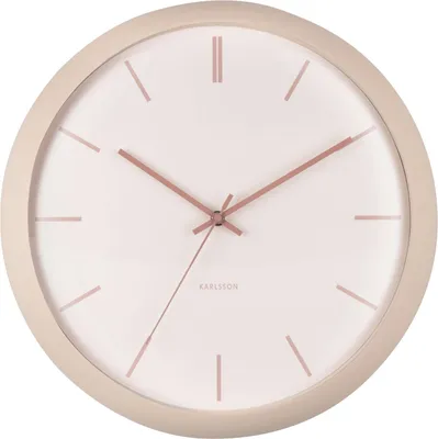 Produktbild von Karlsson - Wanduhr Nirvana Globe - Braun - Ø40cm