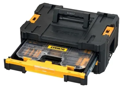 Obrázek produktu pro DeWALT DT71569-QZ, Vrtačka, Sada vrtáků, Zdivo, Kov, Masonry Drill Bits:4mm,5mm,5.5mm,6mm,8mm,10mm Metal Drill...