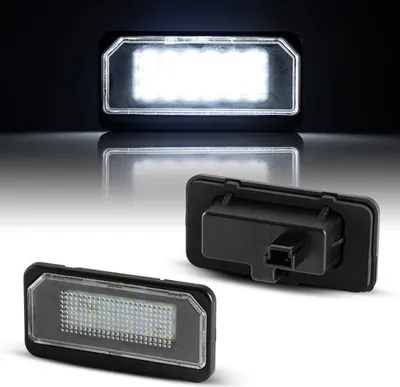 Produktbild von LED Kennzeichenbeleuchtung passend für Tesla Model S 2017-  Model X 2016-