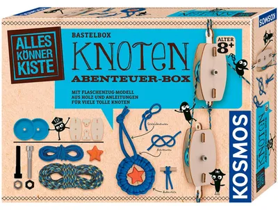 Image de KOSMOS 604325 KOSMOS Experimentierkasten Knoten-Abenteuerbox