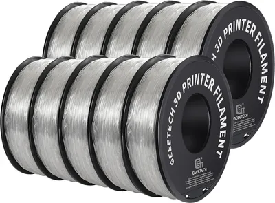 Zdjęcie produktu dla filament do drukarek 3D, materiał TPU, średnica 1,75 mm, przezroczysty