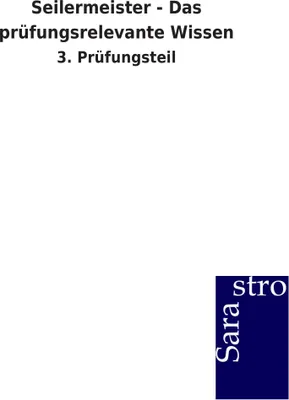 Produktbild von Seilermeister - Das prüfungsrelevante Wissen