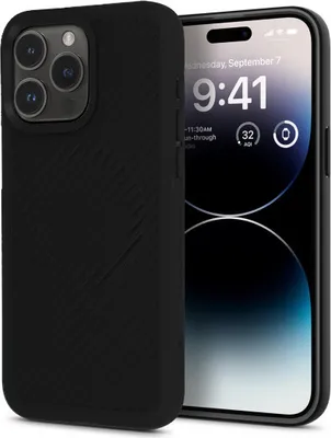 Produktbild von Spigen ACS06442, Cover, Apple, iPhone 15 Pro Max, 17 cm (6.69"), Schwarz