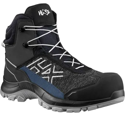 Produktbild von HAIX Sicherheitsstiefel BLACK EAGLE Safety 400 C S7S GTX 610048 Gr. 41 schwarz/blau/grau