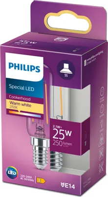 Produktbild von Philips Classic LED Candle Bulb – E14 – 2.1W – 25W Equivalent – 250 Lumen – Warm White 2700K