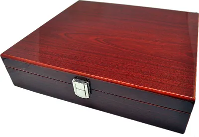Produktbild von Wasserdichte Uhrenbox aus 8-lagigem Palissanderholz, 10 Uhrenfach