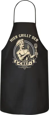 Produktbild von Grillen - Grillschürze - Hier grillt der Chef