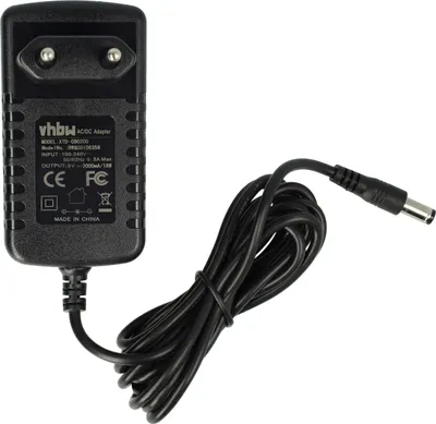 Produktbild von vhbw Netzteil kompatibel mit Dymo LabelManager 210D, 450D, 500TS, LM160, LM210D, LM350, LM220P, 260P, 160, 360D Elektrogeräte - AC/DC Netzadapter