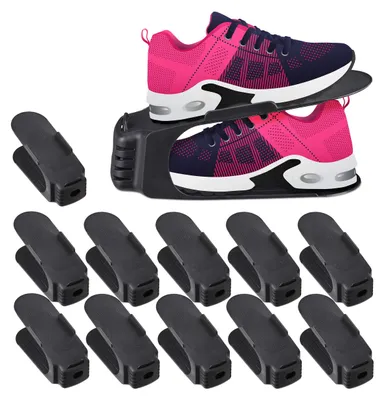 Schuh-Organizer Set 12-tlg., bis Gr. 39/40, schwarz