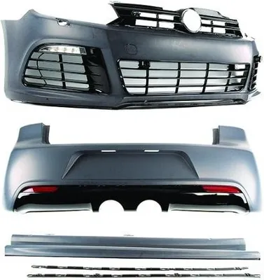 Produktbild von DIEDERICHS Bodykit 2215650 Hinten Vorne für VW GOLF VI (5K1)