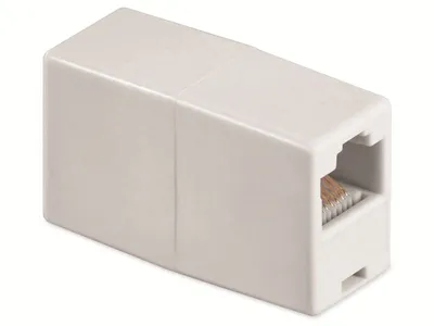 Image de goobay ISDN Adapter RJ45 Buchse auf RJ45 Buchse weiß (Bulk)