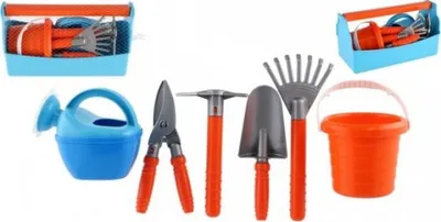 Immagine prodotto di Set di attrezzi da giardino in plastica 7 pezzi