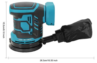 Produktbild von Akku Winkelschleifer und Poliermaschine - Bürstenloses Multitool - 3 Geschwindigkeiten - 110000 U/min - Für Holz und Metall - Ohne Akku