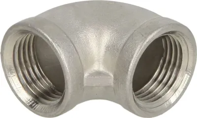 Produktbild von ES Winkel 90° Edelstahl V4A, IG x IG, Typ 90, 1/2 Zoll
