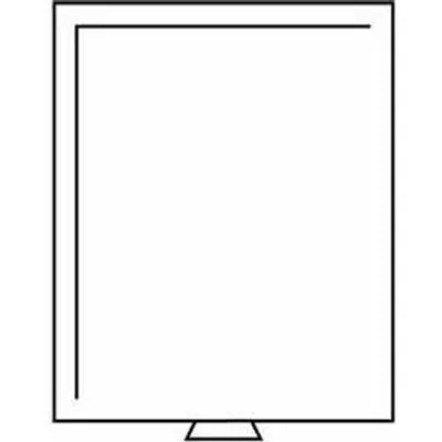 Produktbild von Münzbox ohne Facheinteilung 210x270 mm, rauchfarben