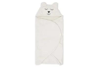 Produktbild von Jollein-Einschlagdecke Wrap Blanked Bear Oatmeal