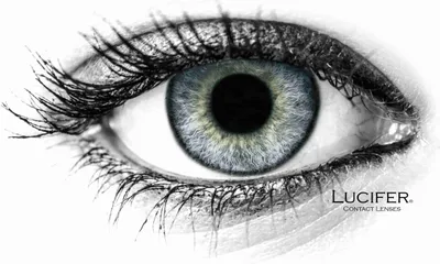Zdjęcie produktu dla Niedioptryczne soczewki kontaktowe Lucifer® Cloud R w kolorze głębokiej szarości
