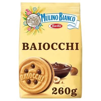 Produktbild von Mulino Bianco Kekse knuspriger Mürbeteig mit Sahne und Kakao