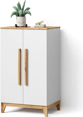 Produktbild von Kinderkleiderschrank Livinity Mailo Weiß/Artisan 70 x 120 cm, Model 59762