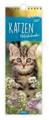 Produktbild von TRÖTSCH - Streifenkalender Katzen 2027 Notizkalender
