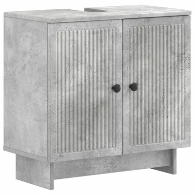 Productafbeelding van Badkamer wastafelkast EDE Betongrijs 59,5 x 31,5 x 59 cm