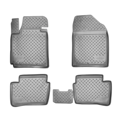 Obrázek produktu pro 3D gumové koberečky pro KIA Picanto | model TA | rok 2011-2017 | perfektně padnoucí s okrajem