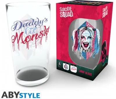Produktbild von DC COMICS - Verre XXL - 400ml - Harley Quinn Face - box