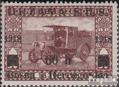 Produktbild von Briefmarken Jugoslawien 1918 Mi 10 postfrisch Bosnien Aufdruckausgabe