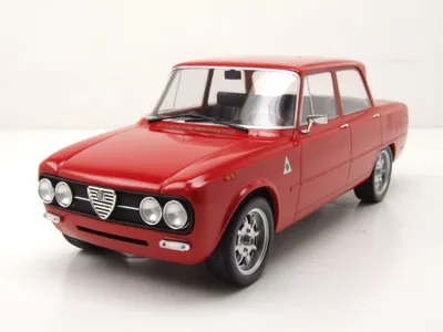 Produktbild von MCG 1:18 Alfa Romeo Giulia Nuova Super - red - 1974