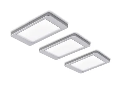 Produktbild von Naber, Hull Farbwechsel LED Set-3 mit LED Touch Sch. u. Di., edelstahlfb.