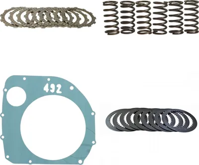 Immagine prodotto di Frizione completa: dischi, molle, guarnizioni e lamelle per Suzuki GSX 1100 E, anni di produzione 1986-1987, di Pamoto - Nuova