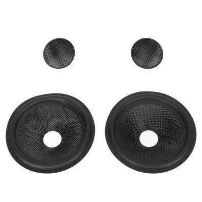 Imagen del producto de Cono de altavoz de papel, papel para cono de altavoz, conos de subwoofer de papel, cono de subwoofer de papel con borde de goma, cono de altavoz y subwoofer de papel, accesorio para cono de altavoz de papel