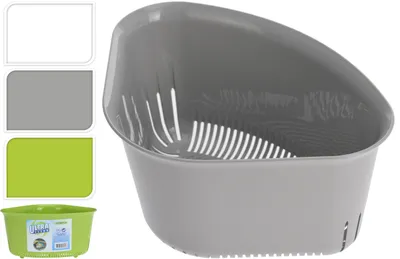 Produktbild von Küchenabtropffläche für Eckspüle für Gemüse und Obst 23x16,5 cm