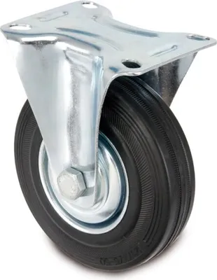 Produktbild von KRAFTMANN 80953 Bockrolle 125 mm, mit Anschraubsockel