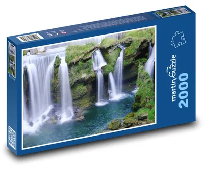 Obrázek produktu pro Puzzle 2000 Vodopády na řece - martinpuzzle