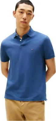Produktbild von Tommy hilfiger Polo blau normale Passform 2 Knöpfe