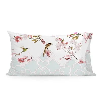 Image de Set de taies d'oreiller HappyFriday Sakura multicolore 50 x 75 cm 2 pièces
