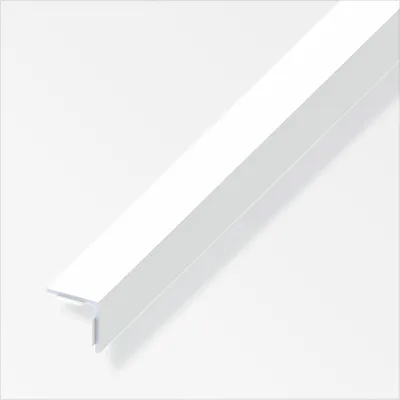 Produktbild von alfer Winkel 2 m, 25 x 25 mm Aluminium beschichtet weiss