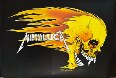 Image de METALLICA - Skull - 61x91cm - Affiche Poster