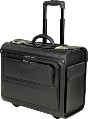 Produktbild von Pilotentrolley Aktentrolley Aktenkoffer Pilotenkoffer Trolley 46x37x23cm Bowatex